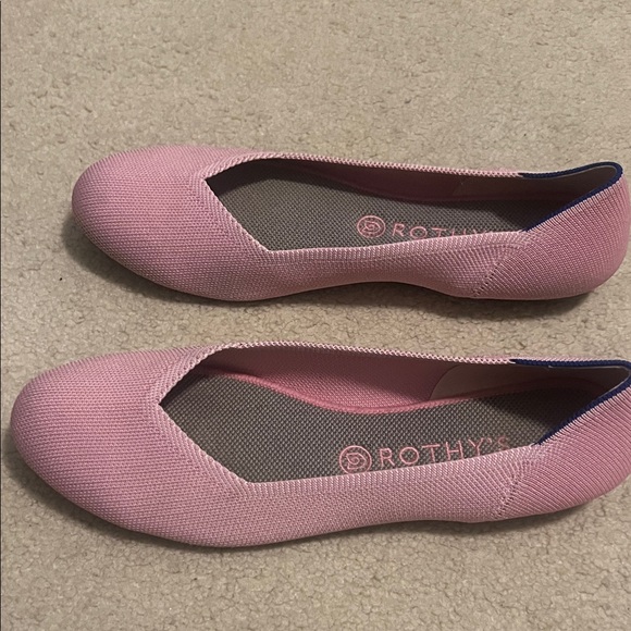Rothy's Soft Pink Women's Flats - Picture 5 of 6